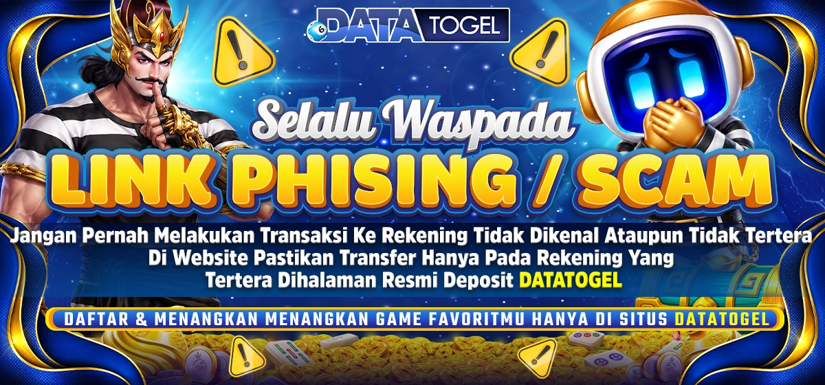 WASPADA LINK PHISING DATATOGEL